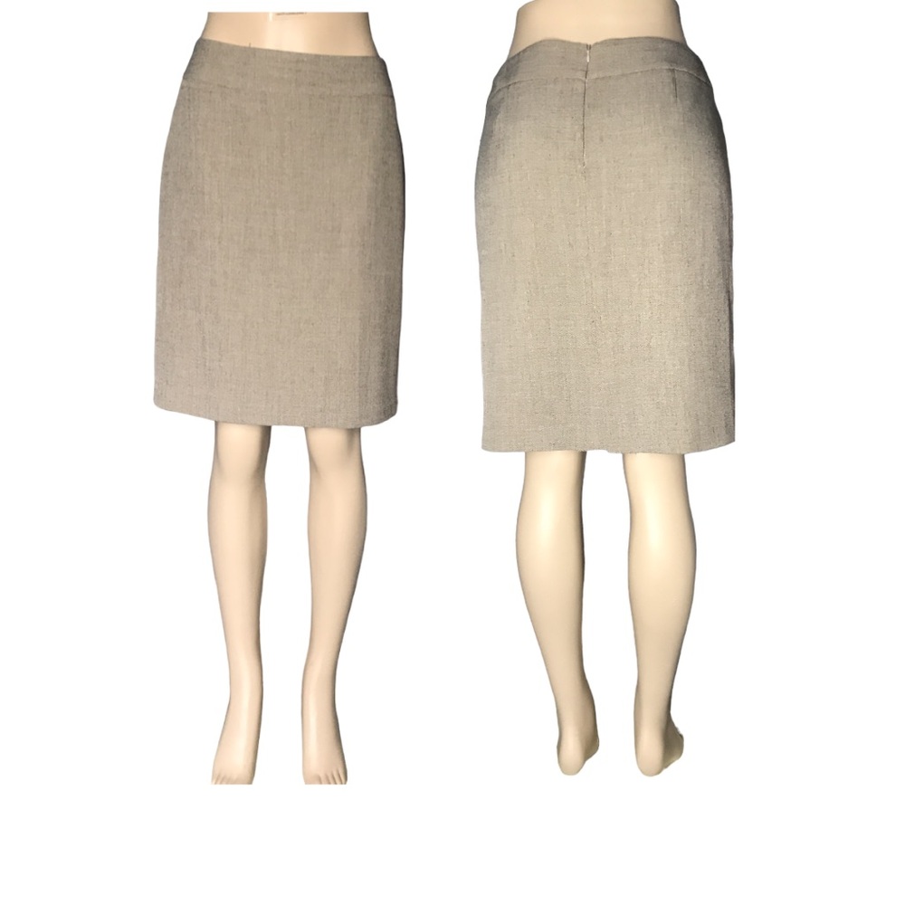 Fair weather Beige Line A Skirt Size 10